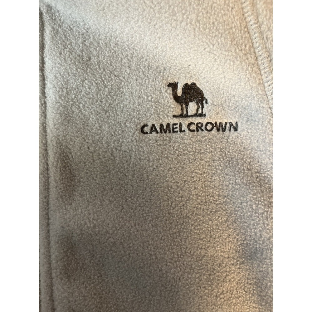 Camel Crown Jacket‎ Womens Large Gray Fleece Full Zip Active Casual Outdoor - Picture 4 of 7